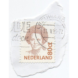 使用済切手 オランダ 0332