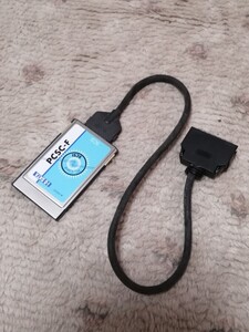 PCカード型scsiアダプター 値下げ!