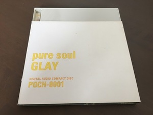 CD/紙スリーブ付き/GLAY　pure soul/【J10】/中古