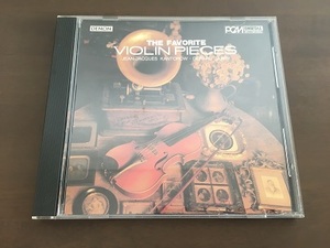 CD/ヴァイオリン名曲集 カントロフ ジャリ/THE FAVORITE VIOLIN PLECES　KANTOROW・JARRY/【J12】/中古