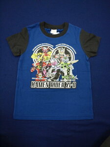 新品　110　30％OFF　仮面ライダー ジオウ　半袖Tシャツ　青　レターパック発送（代引き不可）SQ9033