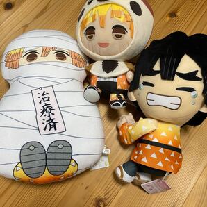 鬼滅の刃 我妻善逸 ぬいぐるみ3点セット