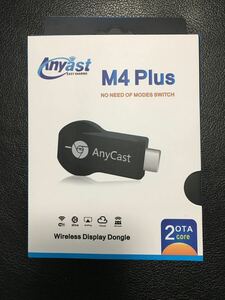 送料込み★AnyCast M4 Plus 新品未開封★ミラースクリーンMiraScreen ワイヤレス ドングルレシーバー HDMI Miracast ミラーリング M2Plus