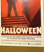 映画ポスター　ハロウィン　35周年記念ポスター　ジョン・カーペンター監督作品_画像5