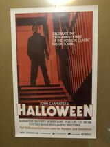 映画ポスター　ハロウィン　35周年記念ポスター　ジョン・カーペンター監督作品_画像1