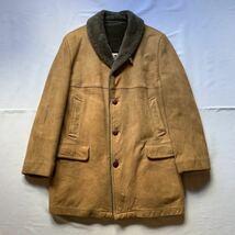 60s MIGHTY-MAC NUBUCK GANG COAT ヴィンテージ ビンテージ マイティーマック ヌバックギャングコート アメトラ トラッド 50s 送料無料_画像2