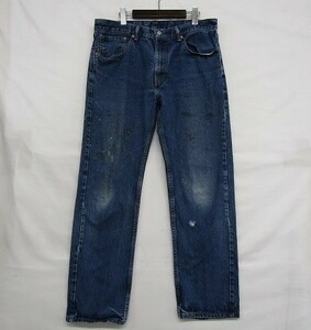 505 サイズ W36 L32 デニムパンツ ジーンズ ジーパン ボトムス リーバイス LEVI'S テーパード ビッグサイズ ワイド 古着 1J1443