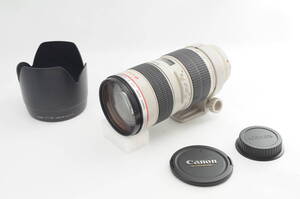 ★美品★ キヤノン CANON EF 70-200mm F2.8 L 三脚・レンズフード付 ★実写確認済み★