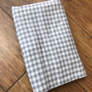 グレーチェック 布 ハギレ