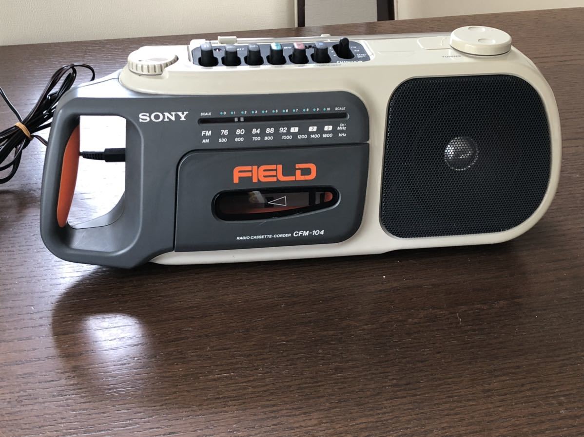 当店限定販売】 SONY CFS-905 レトロ FIELDラジカセ - ポータブル