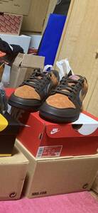 30cmUS12 SNKRS購入 NIKE DUNK LOW RETRO PRM CIDER DARK CHOCOLATE ナイキ ダンク ロー レトロ シードル サイダー チョコレート 1円