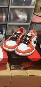 27.5cmUS9.5 NIKE AIR JORDAN 1 LOW OG STARFISH ナイキ エアジョーダン1 ロー スターフィッシュ 1円 メンズ MENS