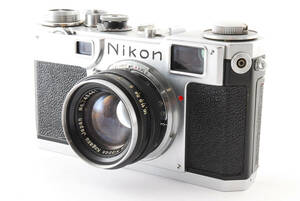 Nikon S2 ニコン フィルム マニュアルレンジファインダー / NIKKOR-H・C 1:2. f=5cm 50mm f2 / 後期型 現状販売