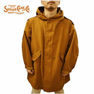 SUGAR CANE シュガーケーン SC14620 T/C ウエザークロス WATER REPERENT PARKA モッズコート キャメル Sサイズ 新品