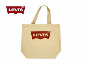 Levi's/リーバイス トートバッグ 38126-0027 バットウィング/リーバイス・ロゴ キャンパス トートバッグ ECRU（生成り） 新品