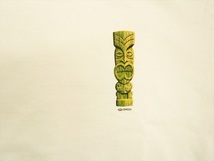 SHAG BY SUN SURF/シャグ バイ サンサーフ SS78032『TIKI』ハワイアン 半袖Tシャツ オフホワイト XL新品_画像4