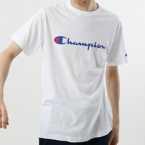 Champion チャンピオン C3-P302 ロゴプリント ベーシック 半袖Tシャツ ホワイト XL 新品 クリックポスト/送料無料