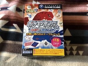 新品未開封 ポケモンボックス ルビー&サファイア お買い得GBAケーブルパック