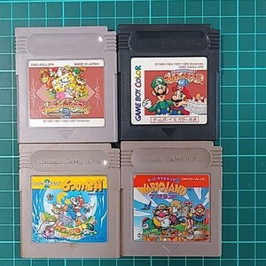 「動作確認済み」ゲームボーイギャラリーとスーパーマリオランド ゲームボーイ ソフト