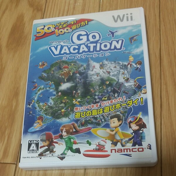 ゴーバケーション Wii GO VACATION マリオパーティ8 Wiiソフト ニンテンドーWii 任天堂 