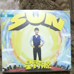 初回限定盤 星野源SUN CD+DVD 星野源 DVD付 初回盤 ポストカード スリーブケース DVD 