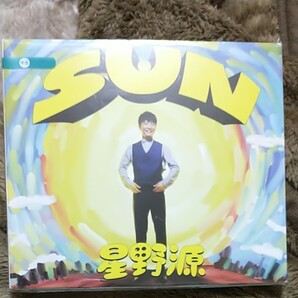 初回限定盤 星野源SUN CD+DVD 星野源 DVD付 初回盤 ポストカード スリーブケース DVD