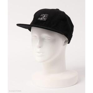 【WHO'S WHO gallery】 NEVER COOPER コーデュロイロゴ刺繍CAP