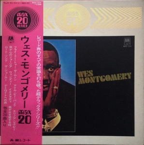 ウェス・モンゴメリー LP Max20 WES MONTGOMERY 1972 used