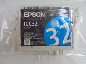 EPSON エプソン純正インクカートリッジ ICC32 シアン