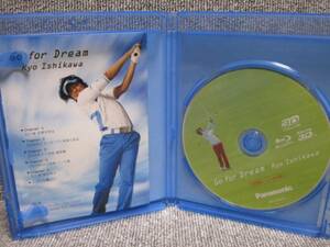 Panasonic非売品ブルーレイソフト Blu-ray 3D FULL HD フルハイビジョン映像Go for Dream 石川遼 目標を語る 他 ゴルフ DTS 5.1チャンネル