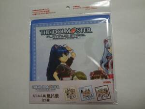 アイドルマスタープラチナスターズ　ちりめん風風呂敷　1枚　♪　キリン