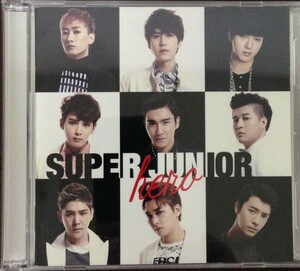 A☆【スーパージュニア】 SUPER JUNIOR HERO E.L.F-JAPAN限定盤　DVD CDセット　トレカ付き