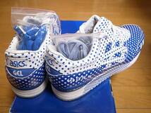 【送料無料】ASICS TIGER x COLETTE GEL LYTE III 3 新品 29.5cm US12 コレット別注ゲルライト3 DOTTYドット柄 25周年記念 限定コラボ 青白_画像2