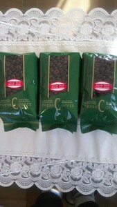 焙煎仕立てレギュラーコーヒー（豆）220g3袋