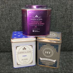 HARNEY&SONS★パリ・イングリッシュブレックファスト・タワーオブロンドンブレンド★紅茶3缶セット