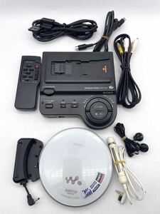 ジャンク●ソニー SONY ハンディカムステーション HSA-V515●CD WALKMAN D-NE730