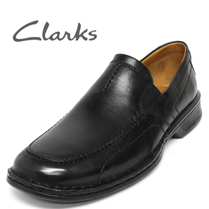 クラークス 靴 メンズ ビジネスシューズ ローファー スリッポンシューズ 9 1/2W(約27.5cm) CLARKS Northam Race 新品