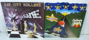 ☆LPレコード!2枚セット!BAY CITY ROLLERS ベイシティーローラーズ【IT'S A GAME】【Once Upon a Star】USED品☆