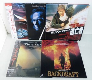 ☆LD レーザーディスク 目撃者/逃亡者/バックドラフト他 5枚セット USED品☆