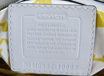 ☆COACH コーチ ナイロン ハンドバック【10663】USED品☆_画像9