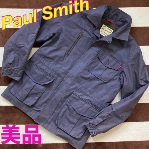 ポールスミス ユーティリティジャケット　モッズコート　Paul Smith レディース　ミリタリージャケット　