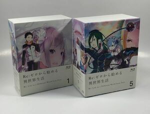 Re:ゼロから始める異世界生活 Blu-ray 1〜9巻セット 小説付き BD ブルーレイ