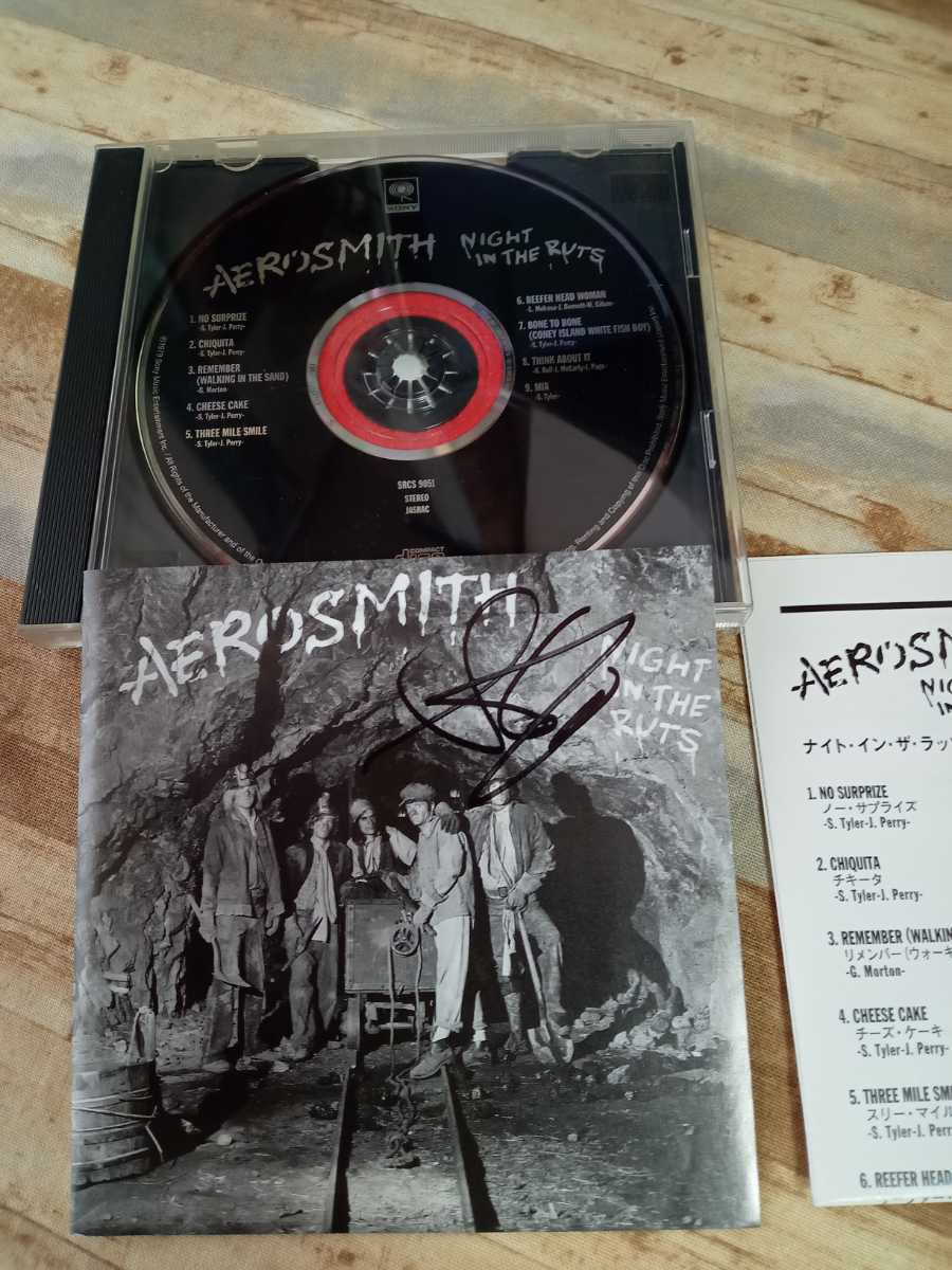購買 Aerosmith エアロスミス Joe Perry 直筆サイン本 abamedyc.com