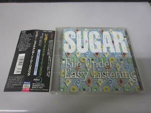 SUGAR/File Under Easy Listening 国内盤帯付CD ネオアコ ギターポップ Bob Mould Swervedriver OASIS My Bloody Valentine