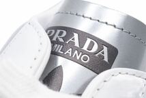 PRADA プラダ アディダス コラボ スーパースター スニーカー シルバー ホワイト サイズ91/2 メンズ 未使用 N35823 正規品_画像4