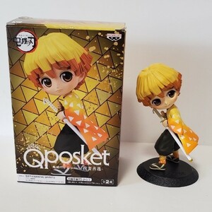 鬼滅の刃　我妻善逸　Qposketフィギュア　ノーマルカラー　初期ver.