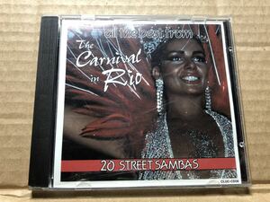 CD『Carnival In Rio 20 Street Sambas』送料185円 リオのカーニバル ブラジル サンバ