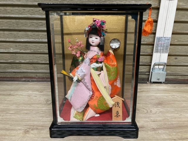 ヤフオク! -日本人形 ガラスケース入りの中古品・新品・未使用品一覧