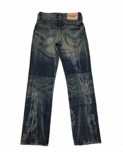 Levi's リーバイス 502 ひび割れパッチ ダメージ加工 ストレート　ジーンズ デニムパンツ W30　メンズ_画像3