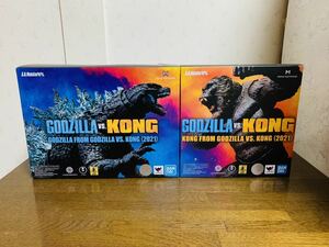 S.H.MonsterArts モンスターアーツ ゴジラ コング FROM GODZILLA VS. KONG(2021) 2体セット 新品未開封